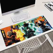 3mm My Hero Academia Mouse Pad Anime Computer Keyboard Desk Pad 90*40CM Large picture