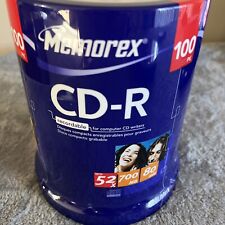 Memorex CD-R 52x 700MB 80-Minute 100 Pack Sealed NEW picture
