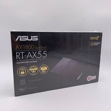 ASUS RT-AX55 (AX1800) Dual Band WiFi 6 Extendable Router picture