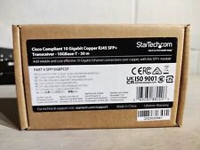 StarTech Cisco Compliant 10 Gigabit Copper RJ45 SFP+ Transceiver Module - 30m picture
