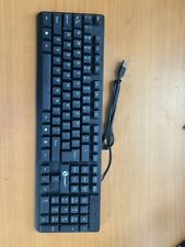 Lot 10 Wired  Keyboard Limeide, US Black, Bulk 1C picture
