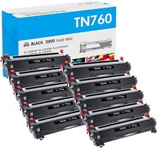 10x Toner Compatible With Brother TN760 TN730 MFC-L2710DW HL-L2730DW MFC-L2750DW picture