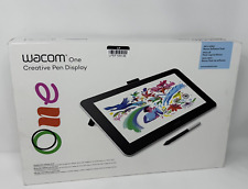 Wacom One CReative Pen Display Graphics Tablet - Flint White (DTC133W0A) picture