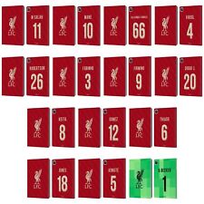 LIVERPOOL FC 2021/22 PLAYERS HOME KIT GROUP 1 PU LEATHER BOOK CASE APPLE iPAD picture