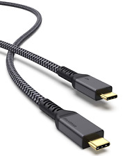 Maxonar [6.6Ft] Thunderbolt 4 Cable with 40Gbps Data Sync/ 100W Charging and for picture