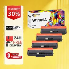 4PK Black W1105A for HP 105A Toner LaserJet 137fnw 107w 135w 107a 107r 135a picture