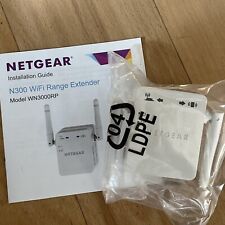 NETGEAR N300 Wall Plug Wi-Fi Range Extender WN3000RP-2A1NAS New Sealed w/ Manual picture