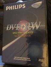 PHILIPS DVD+RW 120 MINUTE VIDEO 4.7 GB DATA. picture