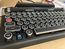 Qwerkywriter S Missing Key Typewriter Inspired Retro Mechanical Wired  Keyboard picture