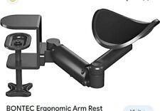 BONTEC Ergonomic Arm Rest Support Extender for Desk Armrest Pad Rotating Elbow  picture