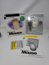Vintage Microsoft Mouse 2.0 with IntelliPoint Software Complete 1995 picture