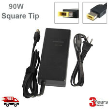 For Lenovo ThinkPad Laptop AC Charger Adapter 90W 20V 4.5A-SQUARE SLIM TIP FAST picture
