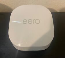 Eero 6+ R010001 Dual Band Mesh Wi-Fi 6 Router Only White Used Untested picture