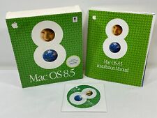 Vintage 1998 Apple Mac OS 8.5 Big Box CD-ROM Software Operating System Complete picture
