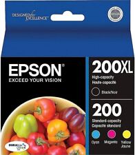 Epson 200 XL T200XL-BCS Cyan/Magenta/Yellow/Black High Capacity Ink Cartridge picture