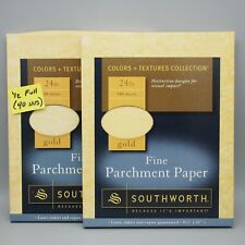 Southworth GOLD Fine Parchment Paper 8.5x11 140 Sheets picture