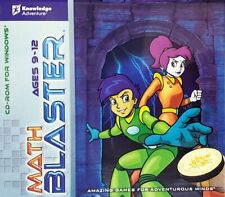 Math Blaster Age 9-12 Amazing Games for Adventurous Minds PC Software Sealed New picture