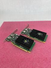 lot of 2 Nvidia Quadro NVS 310 512MB PCIe Low profile 2x DP Graphics Card picture