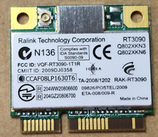 NEW 10pcs DNXA-95 802-11n b/g wifi 1x1 PCIe HALF-size MINI CARD - single antenna picture