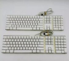 Apple A1048 Wired USB White Keyboards (X2) TESTED READ BELOW SHIPS FAST L@@K picture
