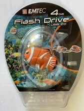 EMTEC Clownfish 4 GB USB Flash Drive factory sealed picture