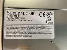 **SuperMicro SuperServer SYS-1026T-URF 1U SuperServer 48Gb 2-X5680 3.3GHz SAS picture