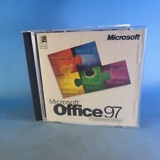 Microsoft Office 97 Professional Edition With CD Product Key Pre Owned Vintage picture
