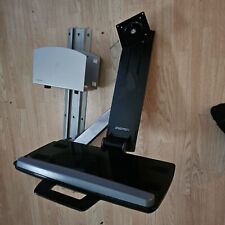 Ergotron StyleView Sit-Stand Combo Medium Silver CPU Holder  picture