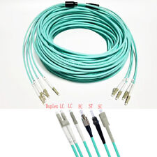 120~500M 4 Core LC-LC/FC/ST/SC MM OM3 10G 50/125 Armored Fiber Optic Patch Cable picture