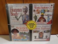 4 Pack DK Explorer My First Amazing CD-ROMs Interactive Learning New Sealed picture