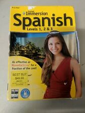 Instant Immersion: Levels 1, 2 & 3 Family Spanish Deluxe Edition ~ #71 picture