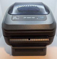 Zebra ZP450 CTP USB Thermal Label & Barcode Printer Tested & Working picture