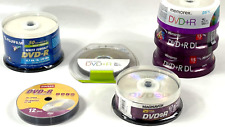 New Sealed Lot 150+ DVD Recordable Discs DVD+R & DVD-R Fujifilm Memorex Magnavox picture