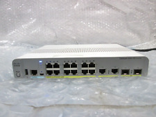 Cisco Catalyst 3560-CX Series Compact PoE Switch WS-C3560CX-12PC-S V03. picture