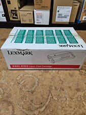 New Factory Sealed LEXMARK 08A0476 Black Toner Cartridge E320 E322 Genuine OEM picture