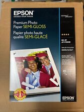 NEW Epson Premium Photo Paper SEMI-GLOSS 13X19 Ink Jet 20 Sheets S041327 picture