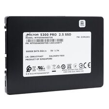 New Micron 5300 Pro 960GB SSD 2.5 SATA 6Gbs Solid State Drive MTFDDAK960TDS picture