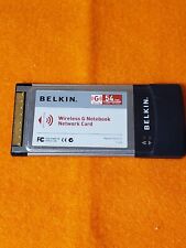 Belkin Wireless G Notebook Network Card 54 Mbps Tested Working  picture
