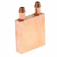 1Pcs 40x40mm Quality Copper Water Cooling Block CPU Radiator Heat Sink New picture