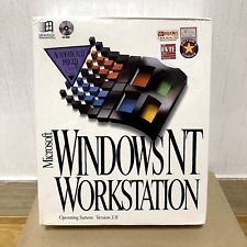 Vintage 1995 Microsoft Windows NT 3.51 / Brand New SEALED picture
