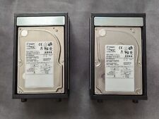 SEAGATE Cheetah ST136403LW hard drives in Kingston DE100i-CSW160 caddies, Qty 2 picture