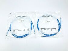 LOT OF 2 COMMSCOPE F/UTP MODULAR PATCH NETWORK CABLE 10' picture