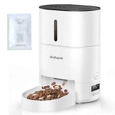 DUDUPET Timed Automatic Cat Feeder - 4L Automatic Cat Food Dispenser Battery ... picture