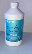 XSPC EC6 High Performance Premix PC Coolant 1 Liter UV Blue Water Cooling picture