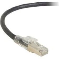 Black Box CAT6A 650-MHz Locking Snagless Patch Cable S/FTP CM PVC BK 7FT picture