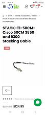 STACK-T1-50CM-Cisco 50CM 3850 and 9300 Stacking Cable-39%                  (167) picture