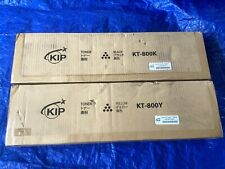 NEW Lot of 2,  Genuine KIP KT-800K & Y Toner Cartridge  ( 2 pcs in a boxes ) picture