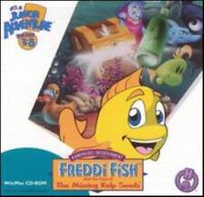 Freddi Fish and The Case of the Missing Kelp Seeds MAC CD quest learning game picture