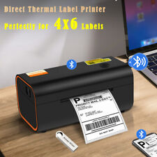 Thermal Label Printer 4x6 Shipping Label With Bluetooth for UPS USPS eBay Amazon picture