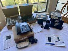 Polycom Poly VVX 250 Business IP Phone (2200-48822-001)Lot Of 3Phones/3handheld picture